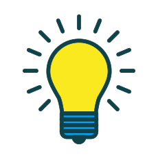 Problem, Solution, and Results Icons